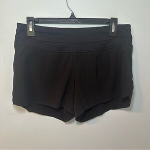 Lululemon Black Pull-On Speed-Up Athletic Shorts Size 6